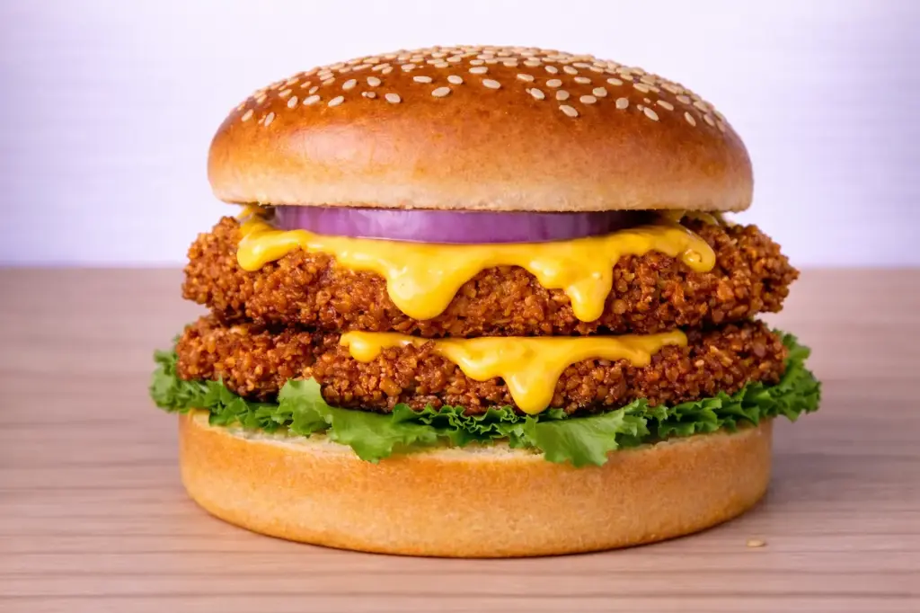 Chicken Fillets Cheese Burger