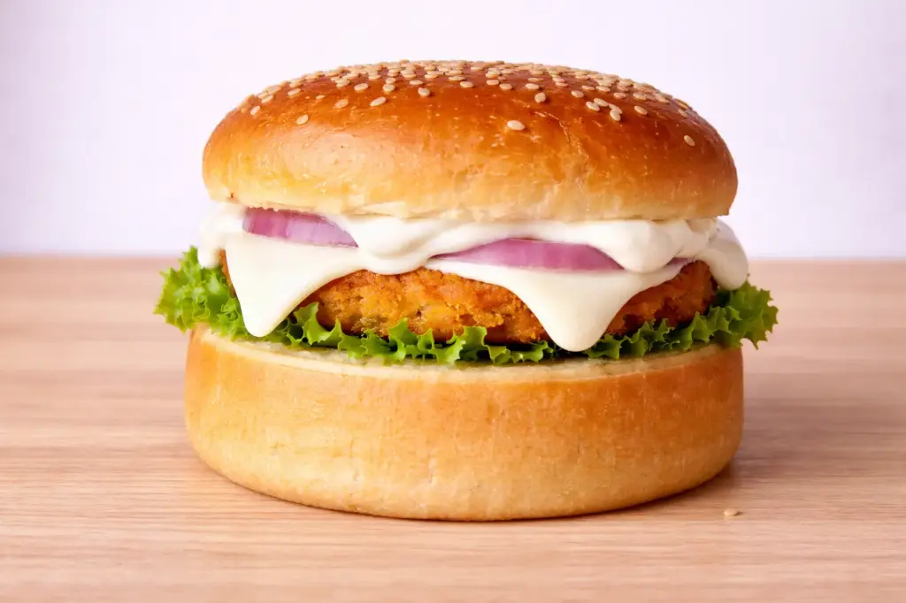 Aadab Chicken Malai Tikki Burger