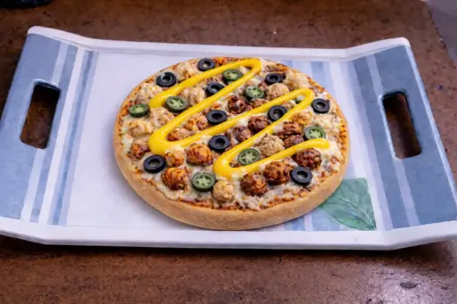 Amazing Triple Fusion Chicken Sausage Pizza [7 inches]