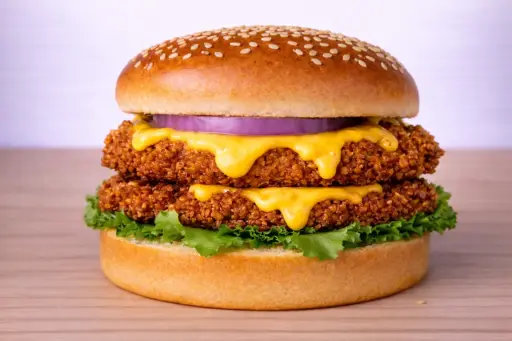 Chicken Fillets Cheese Burger