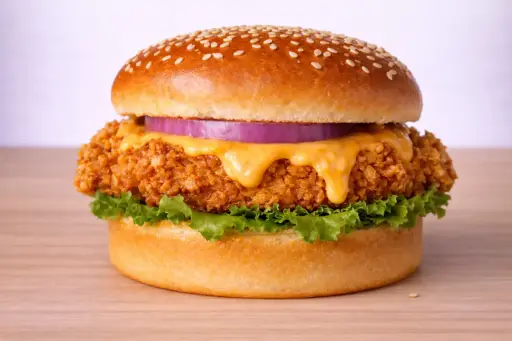 Chicken Zinger Tandoori Burger
